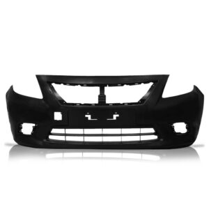 Kit Parachoque Versa 2011 A 2014 Dianteiro + Alma Dianteira Preto