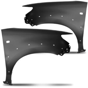 Par Paralama Hilux Srv/sw4 12 A 15 Moldura E Furo Pisca