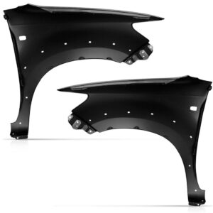 Par Paralama Hilux Srv/sw4 12 A 15 Moldura E Furo Pisca