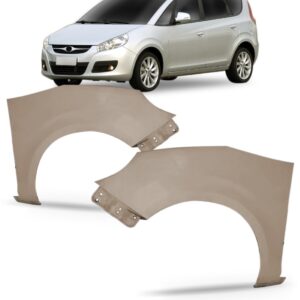 Par Paralama Compatível Jac J6 2012 2013 2014