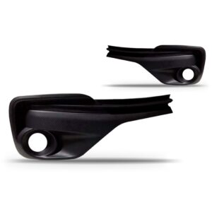 Par Moldura Milha Etios 2017 2018 2019 2020 2021 Com Furo Preto Ambos Os Lados