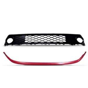 Tela Frontal Argo 2017 A 2019 Central Com Friso Vermelho