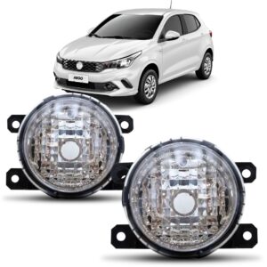 Par Farol Auxiliar Milhas Para Argo Cronos Mobi 2017 A 2026 Ambos Lados