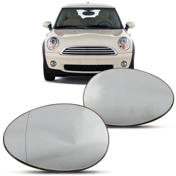 Par Lente Retrovisor Mini Cooper 07 A 11 Clubman 06 A 14