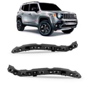 Par Guia Suporte Parachoque Dianteiro Jeep Renegade 15 A 18