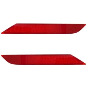 Par Refletor Parachoque Traseiro Gol G8 18 2019 2020 Oferta Vermelho