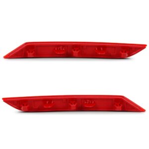 Par Refletor Parachoque Traseiro Gol G8 18 2019 2020 Oferta Vermelho