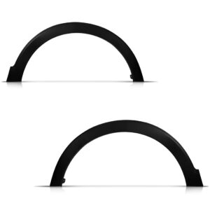 Par Moldura Paralama Dianteiro Captur 2017 Em Diante Preto
