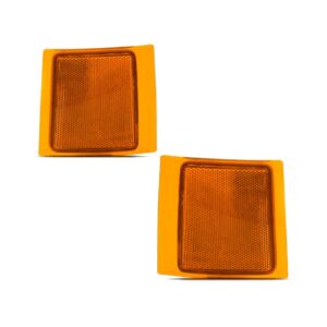 Par Lanterna Dianteira Âmbar Silverado 1993 A 2004 S/ Função