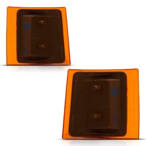 Par Lanterna Dianteira Âmbar Silverado 1993 A 2004 S/ Função