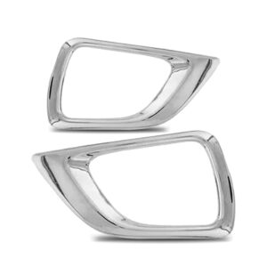 Par Friso Cromado Moldura Milha Frontier 2017 18 19 20 2021 Cromado