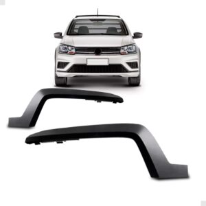 Par Tela Frontal Lateral Parachoque Saveiro Cross 17 A 2022 Preto