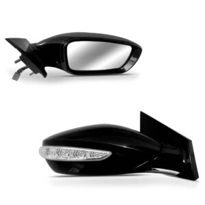 Par Retrovisor Elétrico Retrátil C/ Sinaleira Sonata 11 A 14