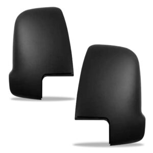 Par Capa Retrovisor Texturizada Sprinter 2020 A 2022 Preto