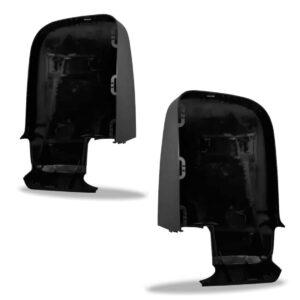 Par Capa Retrovisor Texturizada Sprinter 2020 A 2022 Preto