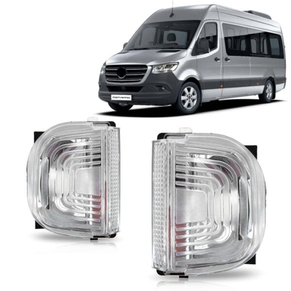 Par Sinaleira Retrovisor Sprinter 2020 A 2022