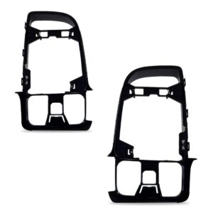 Par Moldura Espelho Retrovisor Sprinter 2020 A 2022 Preto