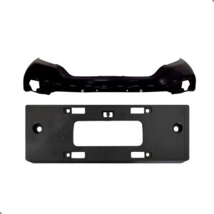 Kit Parachoque Dianteiro Superior Para Crv 2021 Com Suporte Para Pintar