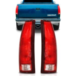 Par Lanterna Silverado 1997 A 2003 Americana Esquerdo