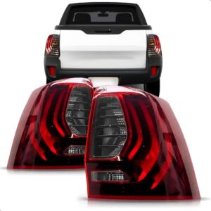 Par Lanterna Traseira Duster Oroch 2022 2023 Fume