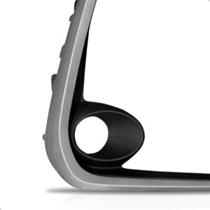 Par Moldura Milha Corolla 2020 2021 2022 C/ Moldura Cinza Cinza