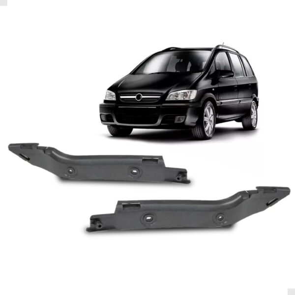Par Suporte Guia Parachoque Dianteiro Zafira 2001 A 2012