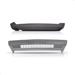 Parachoque Parati 1987 A 1995 Dianteiro Traseiro Cinza Claro Cinza-claro