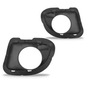 Par Moldura Milha Punto 2007 08 09 10 11 2012 Prata Com Furo Prata Ambos Os Lados