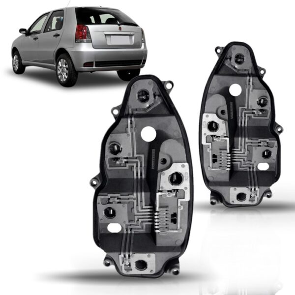 Par Circuito Sinaleira Traseira Palio 2004 2005 2006 2007