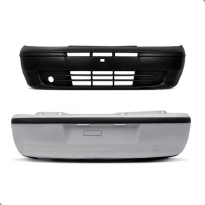 Kit Envolvente Palio Fire 2001 A 2003 Dianteiro E Traseiro Preto