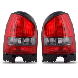 Par Sinaleira Traseira Gol G3 99 00 01 02 03 Fumê Carcaça Pt - Fumê