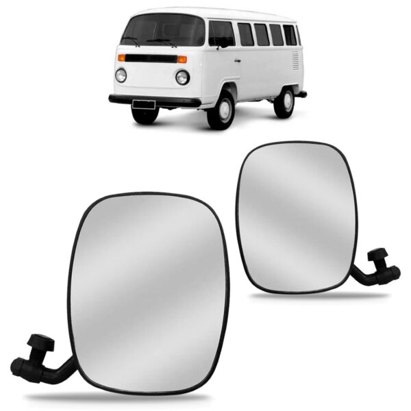 Par Retrovisor Para Volkswagen Kombi Clipper 1976 A 1996