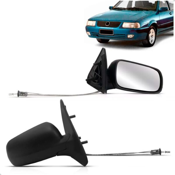 Par Retrovisor Vw Santana 1998 A 2006 C/ Controle