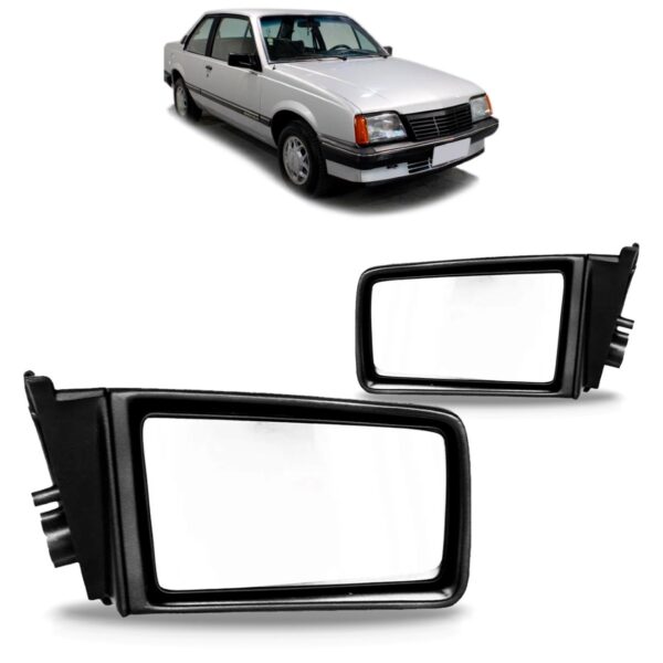 Par Retrovisor Monza 2/4 Portas 1991 1992 1993 Sem Controle