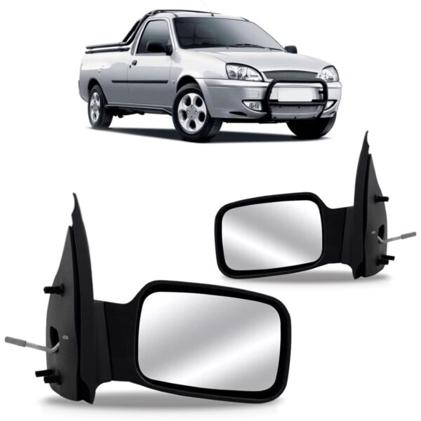 Par Retrovisor Courier 1996 97 98 99 00 A 2006 Com Controle
