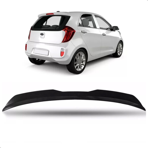 Aerofólio Picanto Black Piano Sport Hatch Universal