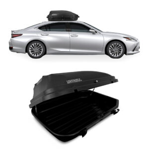 Baú Maleiro De Teto Motobul 270 Litros LEXUS-ES-300H Preto