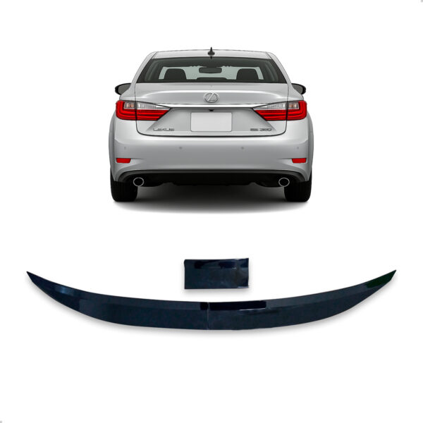 Aerofólio Para LEXUS ES 350 Sedan Black Piano Autocolante