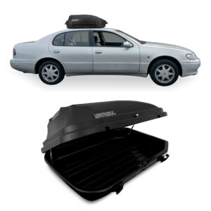 Baú Maleiro De Teto Motobul 270 Litros LEXUS-GS-300 Preto