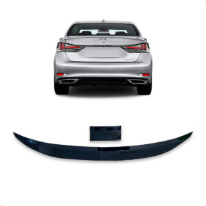 Aerofólio Para LEXUS GS 350 Sedan Black Piano Autocolante