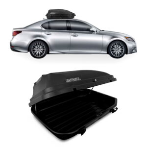 Baú Maleiro De Teto Motobul 270 Litros LEXUS-GS-350 Preto