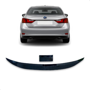 Aerofólio Para LEXUS GS 450H Sedan Black Piano Autocolante