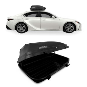 Baú Maleiro De Teto Motobul 270 Litros LEXUS-IS-350 Preto