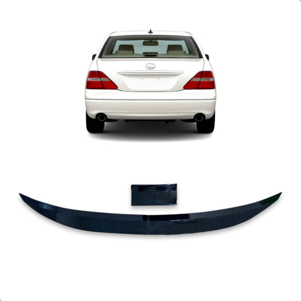 Aerofólio Para LEXUS LS 430 Sedan Black Piano Autocolante