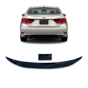 Aerofólio Para LEXUS LS 460 Sedan Black Piano Autocolante