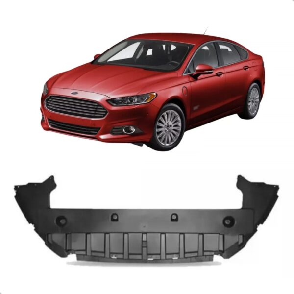 Saia Defletor Inferior Prchoque Dianteiro Fusion 2014 A 2016 Preto