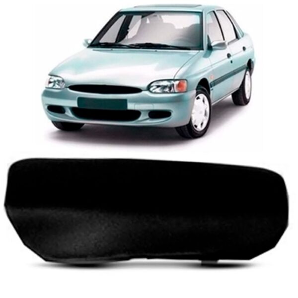 Tampa Reboque Parachoque Dianteiro Escort 1997 A 2003 Preta