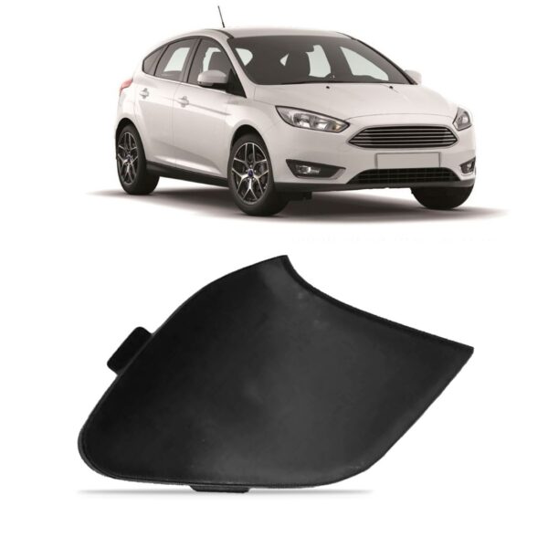 Tampa Reboque Parachoque Dianteiro Focus 2015 2016 2017 Preto