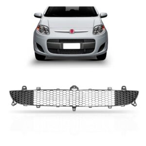 Grade Inferior Central Pchoque Diant Palio 2012 A 2016 Cinza Fosco Dianteiro