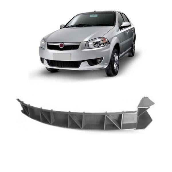 Guia Suporte Parachoque Dianteiro Siena 2013 2014 2015 2016 Lado Esquerdo